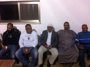  بالصور: لقاء يجمع حجاج مدينة يافا وحي الجواريش في بيت عائلة ابو سيف